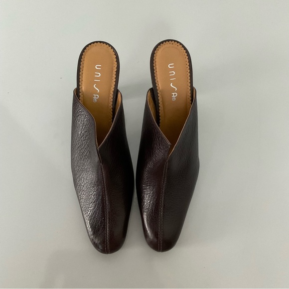 Unisa, brown backless mules - Picture 2 of 8